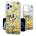 Чехол на iPhone NHL  Nashville Predators Confetti Glitter - оригинальные мобильные аксессуары НХЛ