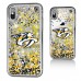 Чехол на iPhone NHL  Nashville Predators Confetti Glitter - оригинальные мобильные аксессуары НХЛ