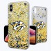 Чехол на iPhone NHL  Nashville Predators Confetti Glitter - оригинальные мобильные аксессуары НХЛ