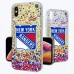 Чехол на телефон New York Rangers iPhone Confetti Glitter