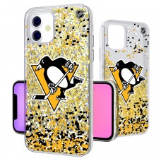 Чехол на iPhone NHL Pittsburgh Penguins Confetti Glitter