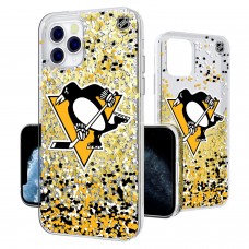 Чехол на телефон Pittsburgh Penguins iPhone Confetti Glitter
