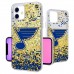 Чехол на iPhone NHL  St. Louis Blues Confetti Glitter - оригинальные мобильные аксессуары НХЛ