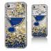 Чехол на iPhone NHL  St. Louis Blues Confetti Glitter - оригинальные мобильные аксессуары НХЛ