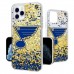 Чехол на iPhone NHL  St. Louis Blues Confetti Glitter - оригинальные мобильные аксессуары НХЛ