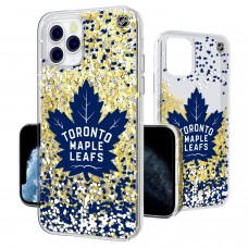 Чехол на телефон Toronto Maple Leafs iPhone Confetti Glitter