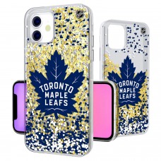 Чехол на iPhone NHL Toronto Maple Leafs Confetti Glitter