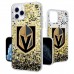 Чехол на iPhone NHL  Vegas Golden Knights Confetti Glitter - оригинальные мобильные аксессуары НХЛ