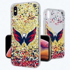 Чехол на телефон Washington Capitals iPhone Confetti Glitter Чехол на телефон Washington Capitals iPhone Confetti Glitter