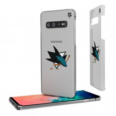 San Jose Sharks Galaxy Clear Phone Case