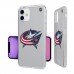 Чехол на iPhone NHL  Columbus Blue Jackets Clear - оригинальные мобильные аксессуары НХЛ