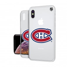 Чехол на телефон Montreal Canadiens iPhone Clear