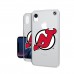 Чехол на iPhone NHL  New Jersey Devils Clear - оригинальные мобильные аксессуары НХЛ