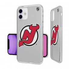 Чехол на iPhone NHL New Jersey Devils Clear