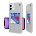 Чехол на телефон New York Rangers iPhone Clear