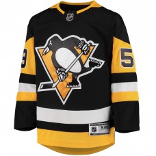 Детская игровая джерси Jake Guentzel Pittsburgh Penguins Home Premier - Black