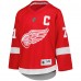 Подростковая Detroit Red Wings Dylan Larkin Red Home Replica Player Jersey