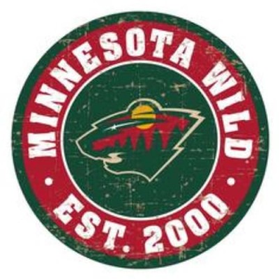 Minnesota Wild 22 Vintage Wall Sign