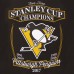 Pittsburgh Penguins JH Design 5-Time Stanley Cup Champions Reversible Wool Jacket with Embroidered Logo - Black