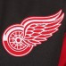 Detroit Red Wings JH Design Reversible Poly-Twill Full-Snap Hoodie - Black/Red - оригинальная атрибутика Детройт Ред Уингз