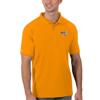 Поло Nashville Predators Antigua Legacy Pique - Gold
