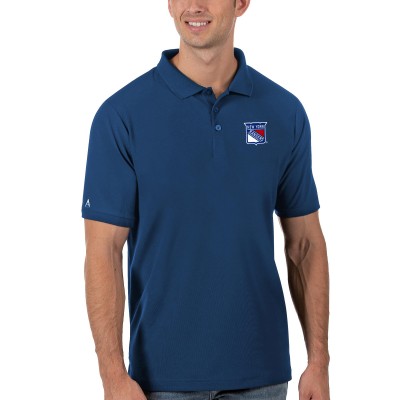 Футболка поло New York Rangers Antigua Legacy Pique - Royal