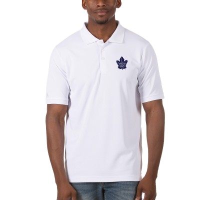 Поло Toronto Maple Leafs Antigua Legacy Pique - White