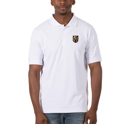 Футболка поло Vegas Golden Knights Antigua Legacy Pique - White