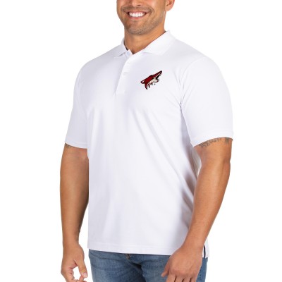 Поло больших размеров Arizona Coyotes Antigua - White - оригинальные футболки Аризона Койотис