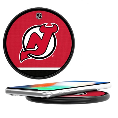 Беспроводная зарядка Apple и Samsung New Jersey Devils - оригинальные мобильные аксессуары НХЛ
