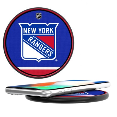 Беспроводная зарядка Apple и Samsung New York Rangers - оригинальные мобильные аксессуары НХЛ