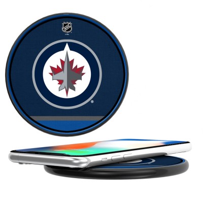 Беспроводная зарядка Apple и Samsung Winnipeg Jets - оригинальные мобильные аксессуары НХЛ