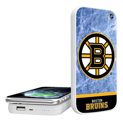 Boston Bruins Wordmark Wireless Power Bank