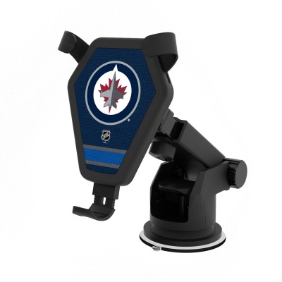 Автомобильная держалка/зарядка Winnipeg Jets Stripe - оригинальные мобильные аксессуары НХЛ