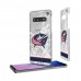 Чехол на телефон Samsung Columbus Blue Jackets Galaxy Stripe Clear Ice - оригинальные мобильные аксессуары НХЛ