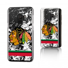 Чехол на телефон Chicago Blackhawks Galaxy Stripe Clear Ice
