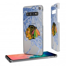 Чехол на телефон Chicago Blackhawks Galaxy Clear Ice