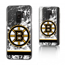 Чехол на телефон Samsung Boston Bruins Galaxy Stripe Clear Ice