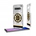 Чехол на телефон Boston Bruins Galaxy Stripe Clear Ice