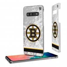 Чехол на телефон Samsung Boston Bruins Galaxy Stripe Clear Ice