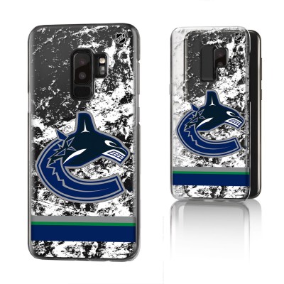 Vancouver Canucks Galaxy Stripe Clear Ice Case