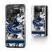 Vancouver Canucks Galaxy Stripe Clear Ice Case