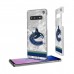 Vancouver Canucks Galaxy Stripe Clear Ice Case