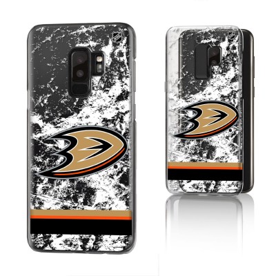 Чехол на телефон Samsung Anaheim Ducks Galaxy Stripe Clear Ice - оригинальные мобильные аксессуары НХЛ