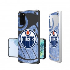 Чехол на телефон Edmonton Oilers Galaxy Clear Ice