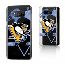 Чехол на телефон Pittsburgh Penguins Galaxy Clear Ice