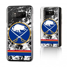 Buffalo Sabres Galaxy Stripe Clear Ice Case