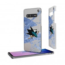 Чехол на телефон Samsung San Jose Sharks Galaxy Clear Ice