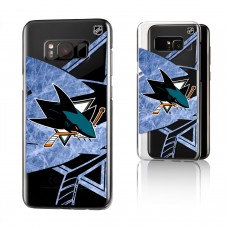 Чехол на телефон Samsung San Jose Sharks Galaxy Clear Ice