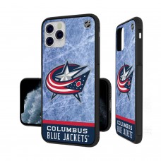 Чехол на iPhone NHL Columbus Blue Jackets Bump Ice Design